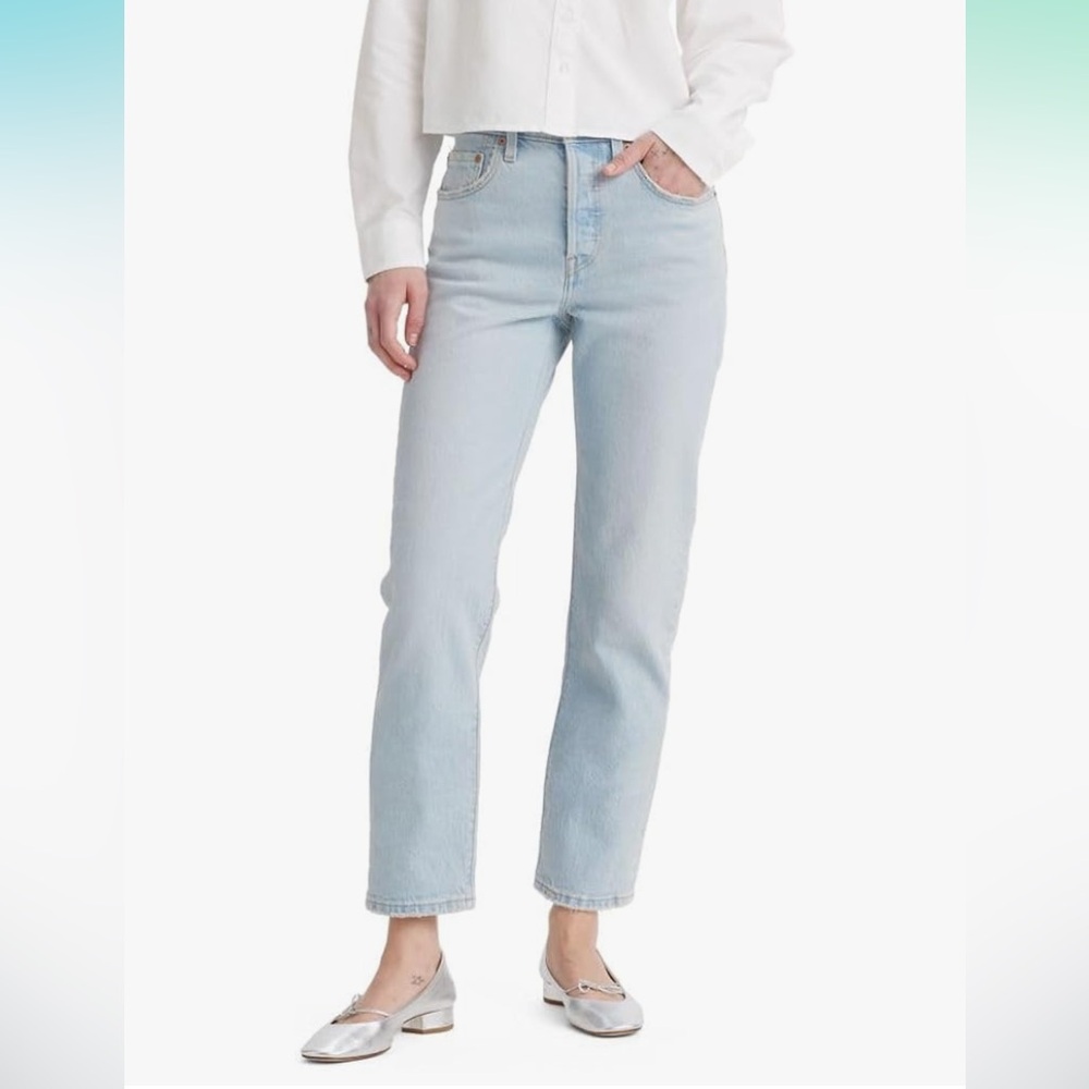 Levi's Light Blue Women's Straight Leg Jeans